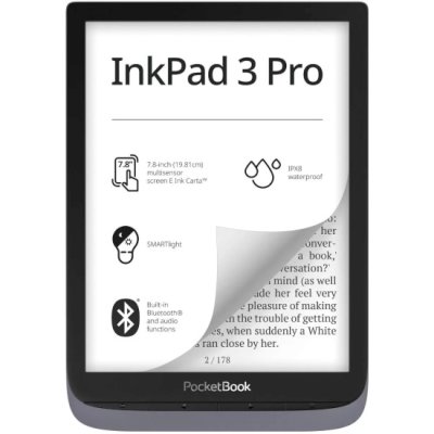 Электронная книга PocketBook 740 InkPad 3 Pro Metallic Grey PB740-2-J-WW