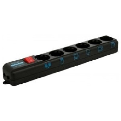 сетевой фильтр Power Cube Pro 5 метра Black