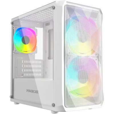 Корпус PowerCase Mistral Micro A3W ARGB White