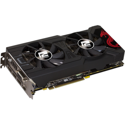 видеокарта PowerColor AXRX 570 4GBD5-3DHD-OC