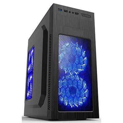 корпус PowerCool S2011 Black 500W