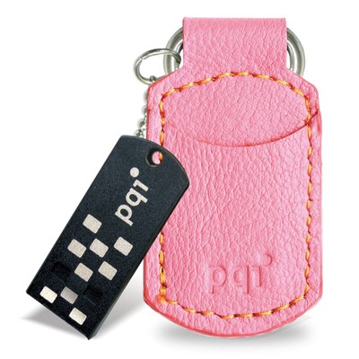 флешка PQI 16GB i820 Pink Leather