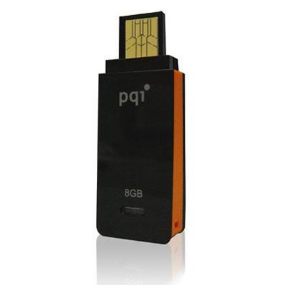 флешка PQI 2GB i221 Black/Orange