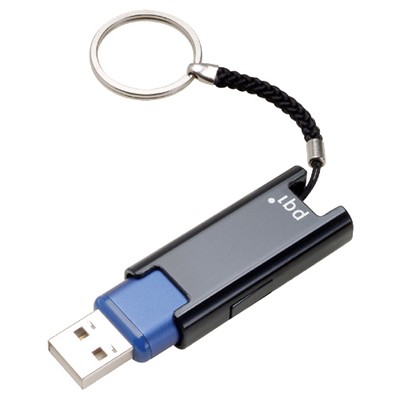 флешка PQI 8GB U173 Black/Blue