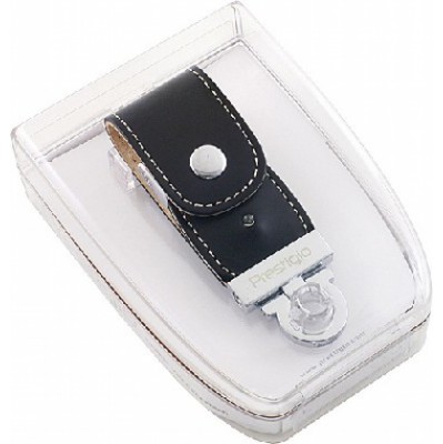 флешка Prestigio 4GB Leather Flash Drive PLDF4096SIBLACKT3