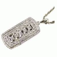 Флешка Pretec 16GB i-Disk Vogue Silver