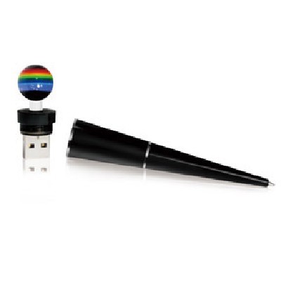 флешка Pretec 8GB USB Flash i-Disk Lollipop SmartPen Black