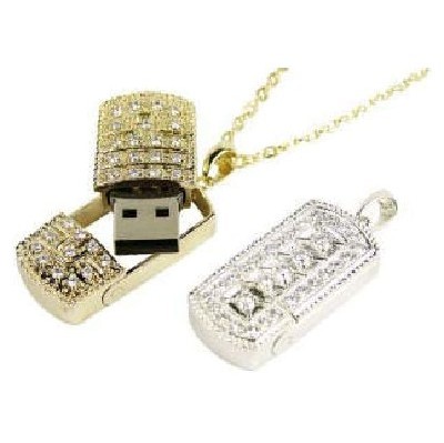 флешка Pretec 8GB USB Flash i-Disk Vogue silver