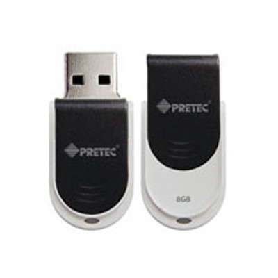 флешка Pretec i-Disk 8GB Fresh light-black