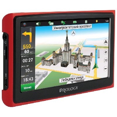 навигатор Prology iMap-4300 Black/Red