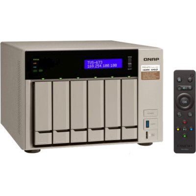 сетевое хранилище Qnap TVS-673e-8G