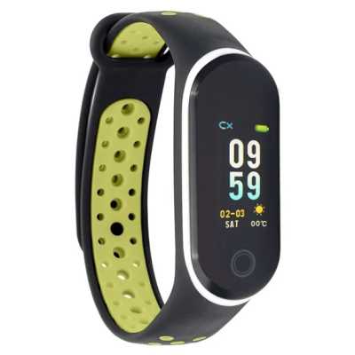 фитнес браслет Qumann QSB 10 Black-Green