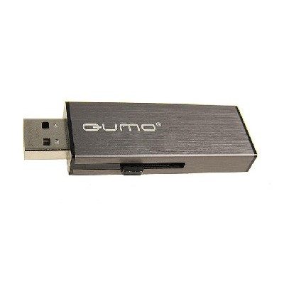 флешка Qumo 32GB Aluminium QM32GUD3-AL