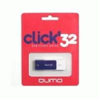 Флешка Qumo 32GB QM32GUD-CLK-Sapphire