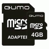 Карта памяти Qumo 4GB Micro Secure Digital QM4GMICSD