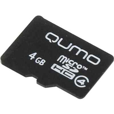 карта памяти Qumo 4GB Micro Secure Digital QM4GMICSDHC-Y&Y