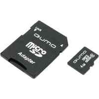 Карта памяти Qumo 4GB QM4GMICSDHC6
