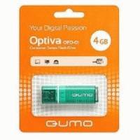 Флешка Qumo 4GB QM4GUD-OP1-green