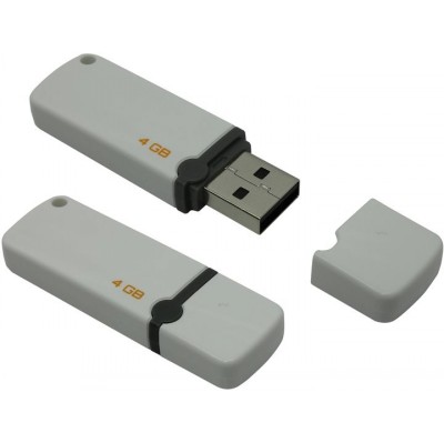 флешка Qumo 4GB QM4GUD-OP2-white