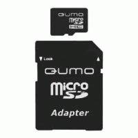Карта памяти Qumo 4GB Secure Digital High Capacity MicroSDHC class 2
