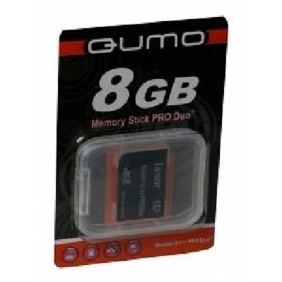 карта памяти Qumo 8GB Pro Duo Memory Stick QM8GMSDP