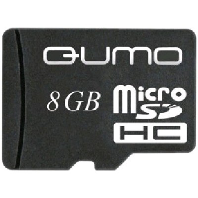 карта памяти Qumo 8GB QM8GMICSDHC6