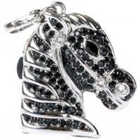 Флешка Qumo 8GB QM8GUD-Charm-HRS-Black