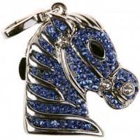 Флешка Qumo 8GB QM8GUD-Charm-HRS-Blue