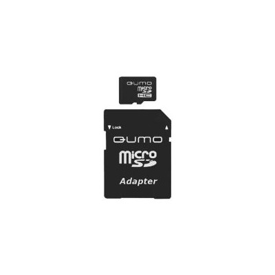 карта памяти Qumo 8GB Secure Digital High Capacity MicroSDHC class 2