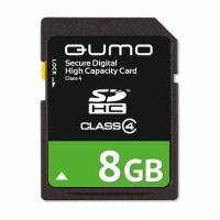 Карта памяти Qumo 8GB Secure Digital High Capacity SDHC class 4
