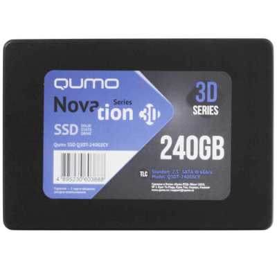 SSD диск Qumo Novation 3D 240Gb Q3DT-240GSCY