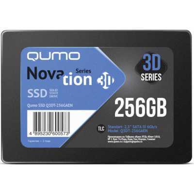SSD диск Qumo Novation 3D 256Gb Q3DT-256GAEN