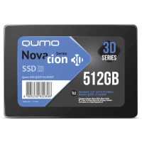 SSD диск Qumo Novation 3D TLC 512Gb Q3DT-512GSKF