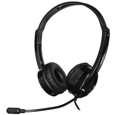 Гарнитура Rapoo H120-BL Black