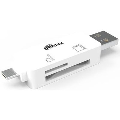 картридер Ritmix CR-2043G White