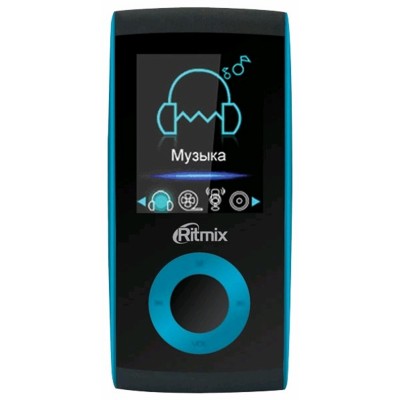 MP3 плеер Ritmix RF-4400 CY 4GB Blue