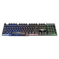 Клавиатура Ritmix RKB-200BL Black USB