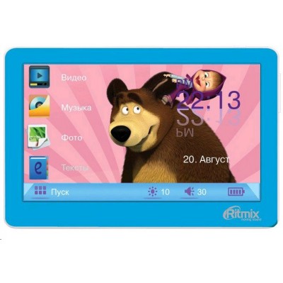 MP3 плеер Ritmix RP-450M HD Blue