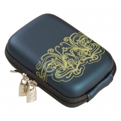 сумка для фотоаппарата Riva 7023 PU Black moire