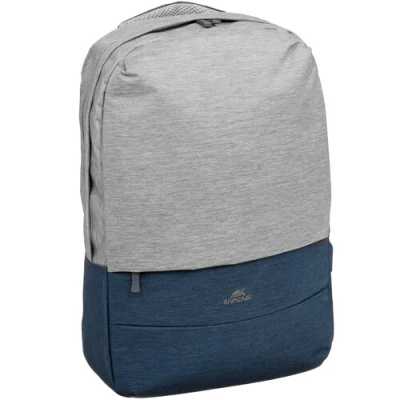 рюкзак RivaCase 7567 Grey Dark Blue