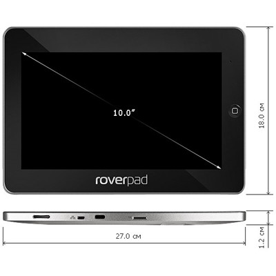 планшет RoverPad 3WZ10