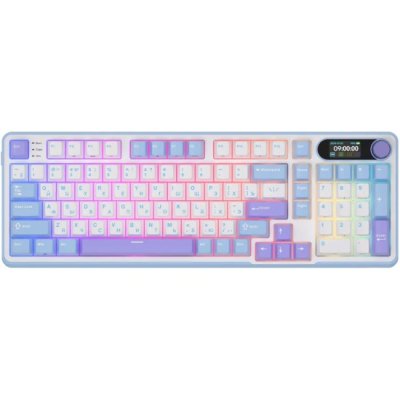 Клавиатура Royal Kludge RK-S98 Taro Milk 6977576550625