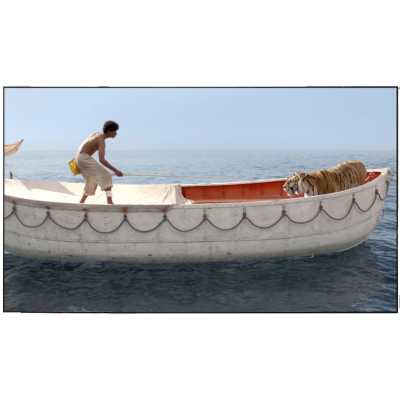 Экран для проектора Sakura S'OK SCPSFR-200X113UST-PET