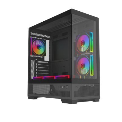 Корпус SAMA V43 Black V43-BKADA6X1-GL