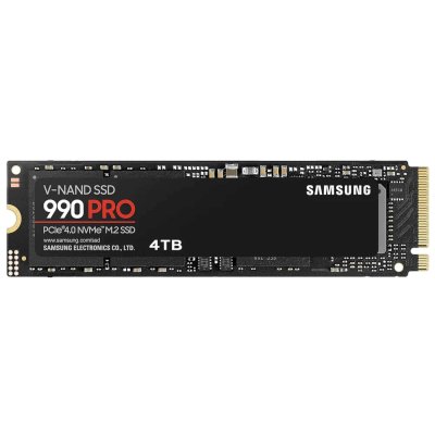 SSD диск Samsung 990 Pro 4Tb MZ-V9P4T0BW