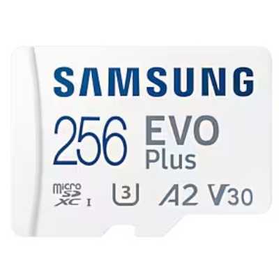 Карта памяти Samsung EVO Plus 256GB MB-MC256SA/KR