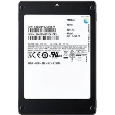 SSD диск Samsung PM1643 7.68Tb MZILT7T6HMLA-00007