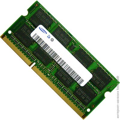 оперативная память Samsung SODIMM DDR3 1024Mb PC8500 1066MHz