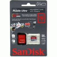 Карта памяти SanDisk 16GB SDSDQU-016G-U46A