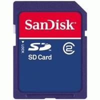 Карта памяти SanDisk 2GB SDSDB-002G-B35